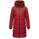 Marikoo Natsukoo Damen Winter Steppjacke lang Dark Red Größe M - Gr. 38
