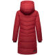 Marikoo Natsukoo Damen Winter Steppjacke lang Dark Red Größe M - Gr. 38