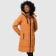 Marikoo Natsukoo Damen Winter Steppjacke lang Rusty Cinnamon Größe XS - Gr. 34