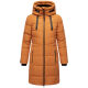 Marikoo Natsukoo Damen Winter Steppjacke lang Rusty Cinnamon Größe XS - Gr. 34