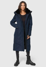 Marikoo Nadaree XVI Damen Winterjacke B979 Navy Größe XXL - Gr. 44