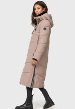 Marikoo Nadaree XVI Damen Winterjacke B979 Taupe Grey Größe S - Gr. 36