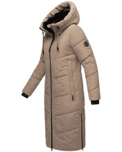 Marikoo Nadaree XVI Damen Winterjacke B979 Taupe Grey Größe S - Gr. 36