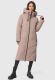 Marikoo Nadaree XVI Damen Winterjacke B979 Taupe Grey Größe S - Gr. 36