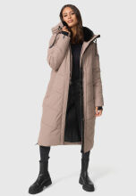 Marikoo Nadaree XVI Damen Winterjacke B979 Taupe Grey Größe XL - Gr. 42