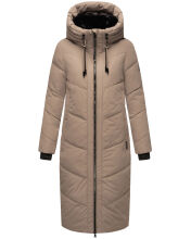 Marikoo Nadaree XVI Damen Winterjacke B979 Taupe Grey Größe XL - Gr. 42