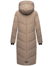 Marikoo Nadaree XVI Damen Winterjacke B979 Taupe Grey Größe XL - Gr. 42
