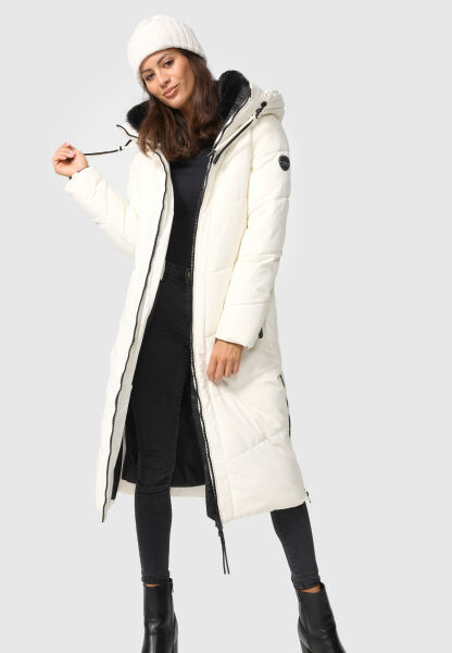 Marikoo Nadaree XVI Damen Winterjacke B979 Off White Größe S - Gr. 36