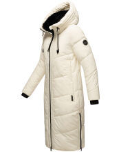 Marikoo Nadaree XVI Damen Winterjacke B979 Off White Größe XXL - Gr. 44
