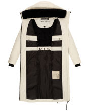 Marikoo Nadaree XVI Damen Winterjacke B979 Off White Größe XXL - Gr. 44