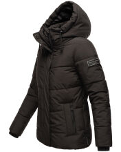 Navahoo Sag Ja XIV Damen Winter Steppjacke Schwarz Größe S - Gr. 36