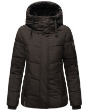 Navahoo Sag Ja XIV ladies winter quilted jacket Schwarz Größe XXL - Gr. 44