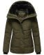 Navahoo Sag Ja XIV Damen Winter Steppjacke Dark Olive Größe S - Gr. 36