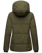 Navahoo Sag Ja XIV Damen Winter Steppjacke Dark Olive Größe XXL - Gr. 44