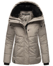 Navahoo Sag Ja XIV ladies winter quilted jacket Grau Größe S - Gr. 36