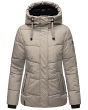 Navahoo Sag Ja XIV ladies winter quilted jacket Grau Größe S - Gr. 36