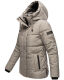 Navahoo Sag Ja XIV ladies winter quilted jacket Grau Größe S - Gr. 36
