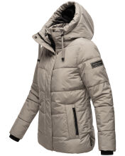 Navahoo Sag Ja XIV ladies winter quilted jacket Grau Größe XXL - Gr. 44