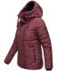 Navahoo Sag Ja XIV Damen Winter Steppjacke Wine Größe S - Gr. 36