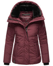 Navahoo Sag Ja XIV Damen Winter Steppjacke Wine Größe L - Gr. 40