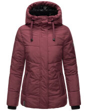 Navahoo Sag Ja XIV Damen Winter Steppjacke Wine Größe XXL - Gr. 44