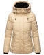 Navahoo Sag Ja XIV Damen Winter Steppjacke Beige Größe S - Gr. 36