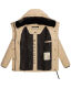 Navahoo Sag Ja XIV Damen Winter Steppjacke Beige Größe S - Gr. 36