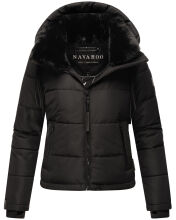 Navahoo Mit Liebe XIV Damen Winter Steppjacke Schwarz Größe S - Gr. 36