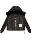 Navahoo Mit Liebe XIV Damen Winter Steppjacke Schwarz Größe S - Gr. 36