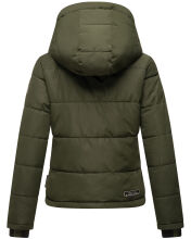 Navahoo Mit Liebe XIV ladies winter quilted jacket Dark Olive Größe L - Gr. 40
