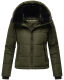 Navahoo Mit Liebe XIV ladies winter quilted jacket Dark Olive Größe XL - Gr. 42