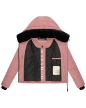 Navahoo Mit Liebe XIV Damen Winter Steppjacke Dark Rose Größe XS - Gr. 34