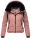 Navahoo Mit Liebe XIV Damen Winter Steppjacke Dark Rose Größe XS - Gr. 34