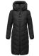 Navahoo Sahnekatzi XIV ladies winter coat Schwarz Größe XS - Gr. 34