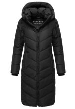 Navahoo Sahnekatzi XIV Damen Wintermantel Schwarz Größe M - Gr. 38