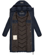 Navahoo Sahnekatzi XIV Damen Wintermantel Navy Größe M - Gr. 38
