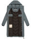 Navahoo Sahnekatzi XIV ladies winter coat Stormy Blue Größe XXL - Gr. 44