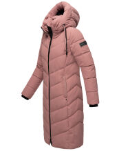 Navahoo Sahnekatzi XIV Damen Wintermantel Dark Rose Größe XS - Gr. 34