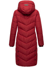 Navahoo Sahnekatzi XIV Damen Wintermantel Dark Red Größe S - Gr. 36