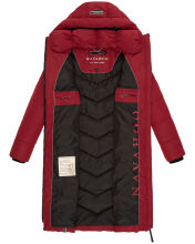 Navahoo Sahnekatzi XIV Damen Wintermantel Dark Red Größe L - Gr. 40