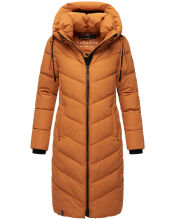 Navahoo Sahnekatzi XIV Damen Wintermantel Rusty Cinnamon Größe XL - Gr. 42