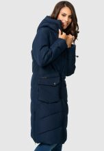 Marikoo Tomomii XVI Damen Winterjacke Navy Größe XXL - Gr. 44