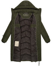 Marikoo Tomomii XVI Damen Winterjacke Dark Olive Größe S - Gr. 36