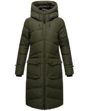 Marikoo Tomomii XVI Damen Winterjacke Dark Olive Größe XXL - Gr. 44
