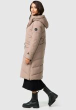 Marikoo Tomomii XVI Damen Winterjacke Taupe Grey Größe XL - Gr. 42
