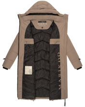 Marikoo Tomomii XVI Damen Winterjacke Taupe Grey Größe XL - Gr. 42