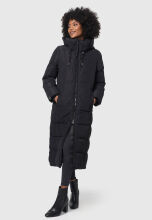 Marikoo Nadeshikoo XVI Damen Winter Steppjacke Schwarz Größe XL - Gr. 42