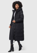 Marikoo Nadeshikoo XVI ladies winter quilted jacket Schwarz Größe XXL - Gr. 44