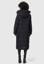 Marikoo Nadeshikoo XVI ladies winter quilted jacket Schwarz Größe XXL - Gr. 44