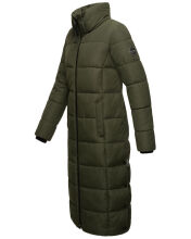 Marikoo Nadeshikoo XVI Damen Winter Steppjacke Dark Olive Größe S - Gr. 36